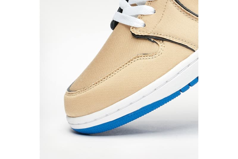 隱藏元素－Nike SB x Air Jordan 1 Low QS 推出「Desert Ore/Royal Blue」新配色