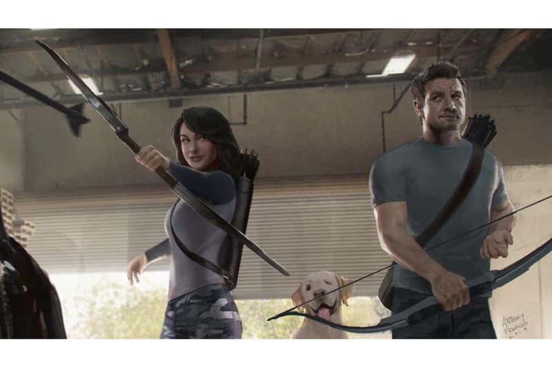 Jeremy Renner 主演 Marvel 英雄影集《鷹眼 Hawkeye》概念圖率先曝光