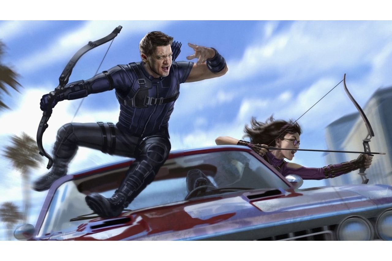 Jeremy Renner 主演 Marvel 英雄影集《鷹眼 Hawkeye》概念圖率先曝光