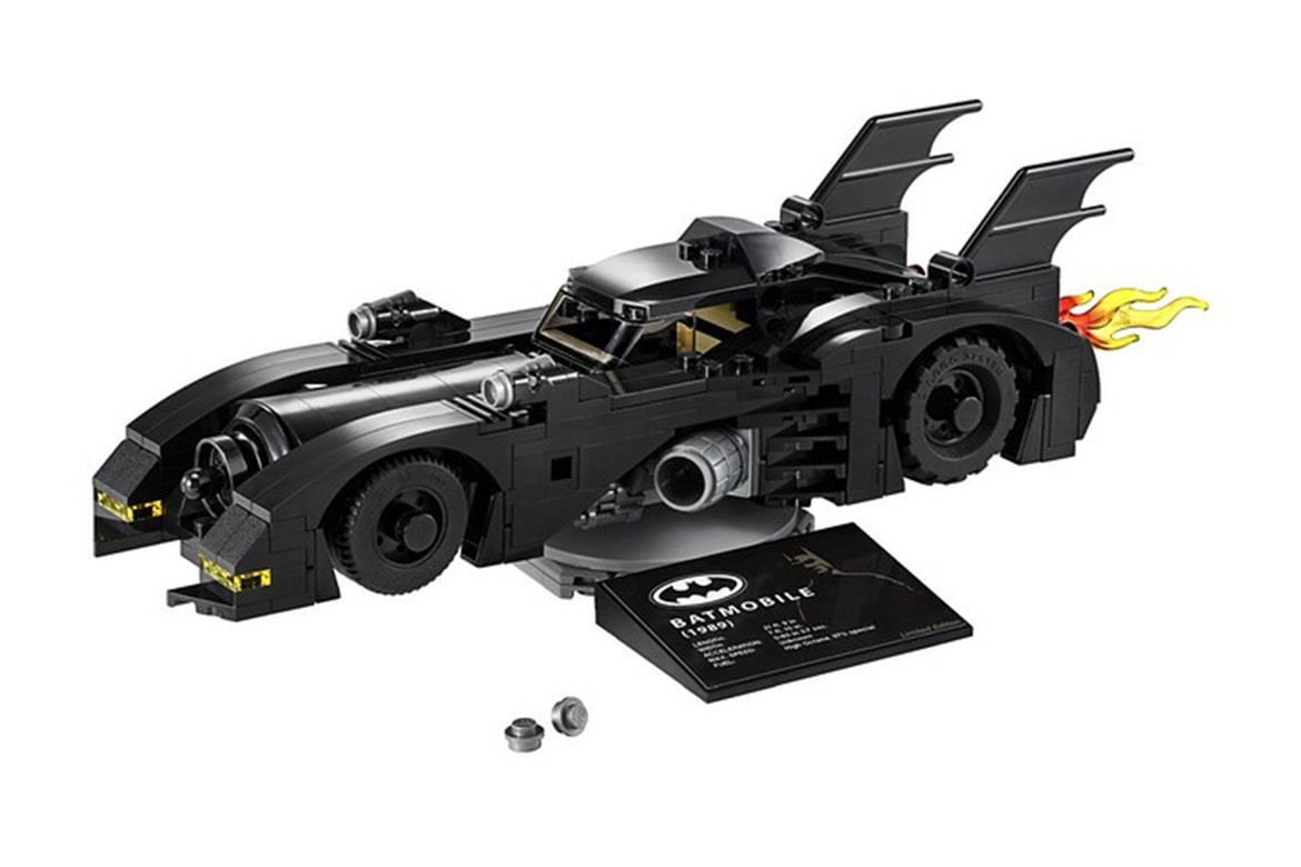 LEGO 推出 1989 年樣式蝙蝠車積木模型套裝