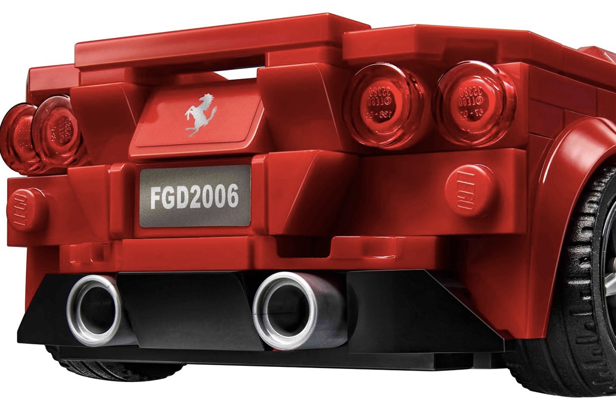 LEGO Speed Champions 推出 Ferrari F8 Tributo 超跑積木模型