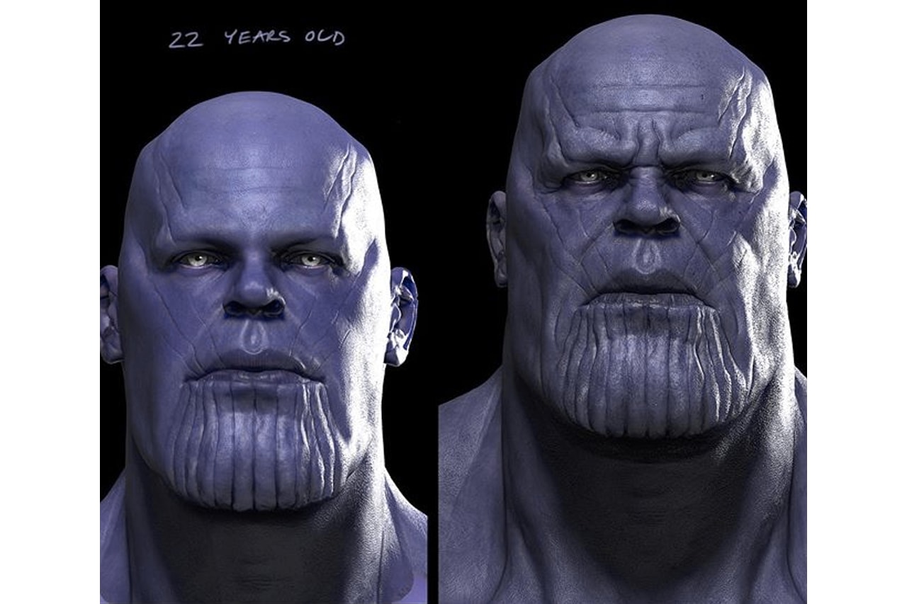 Marvel Studios 角色設計師公開 Thanos 年輕時期概念圖