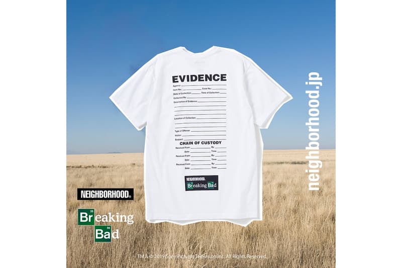 NEIGHBORHOOD x《Breaking Bad 絕命毒師》聯名全系列品項完整公開