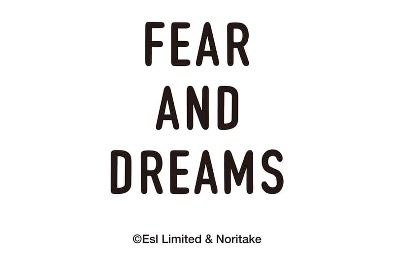 Eason Chan 陳奕迅 Noritake 全新「fear and DREAMS」聯乘企劃