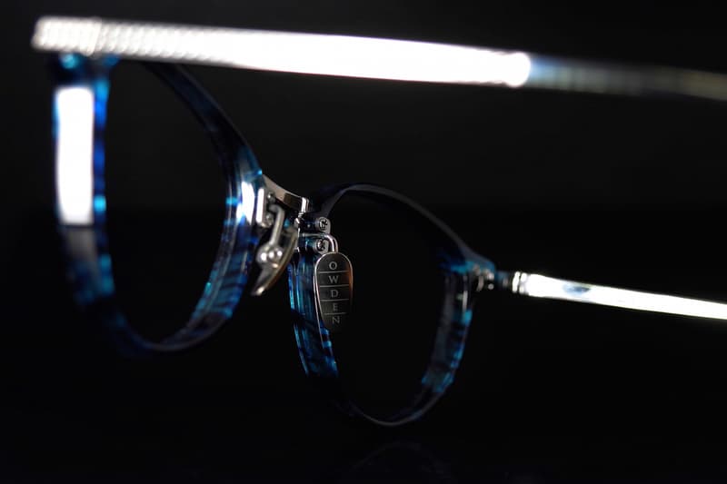 OWDEN Eyewear 推出全新藍玳瑁 Harvey Celluloid 鏡款