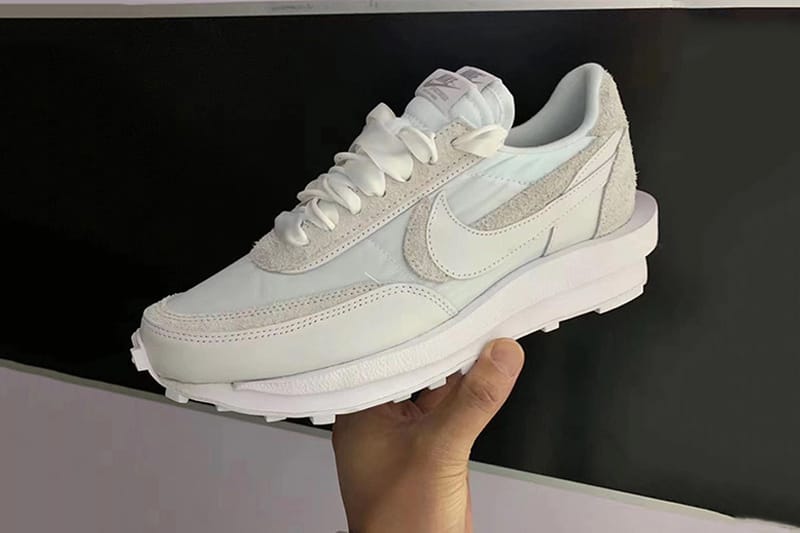 搶先預覽 sacai x Nike LDWaffle 最新全白配色