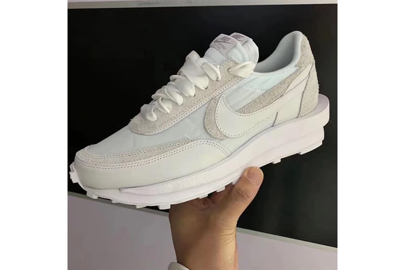 搶先預覽 sacai x Nike LDWaffle 最新全白配色