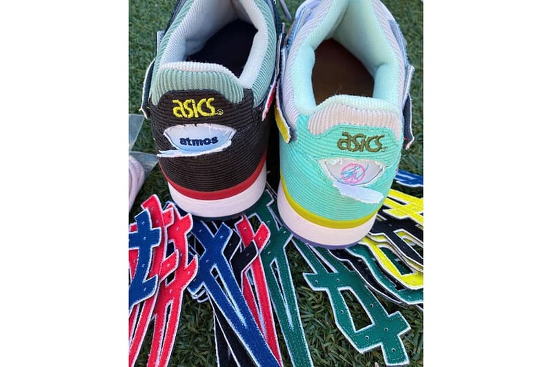 Sean Wotherspoon 再曝光 ASICS x atmos 燈芯絨三方聯名鞋款