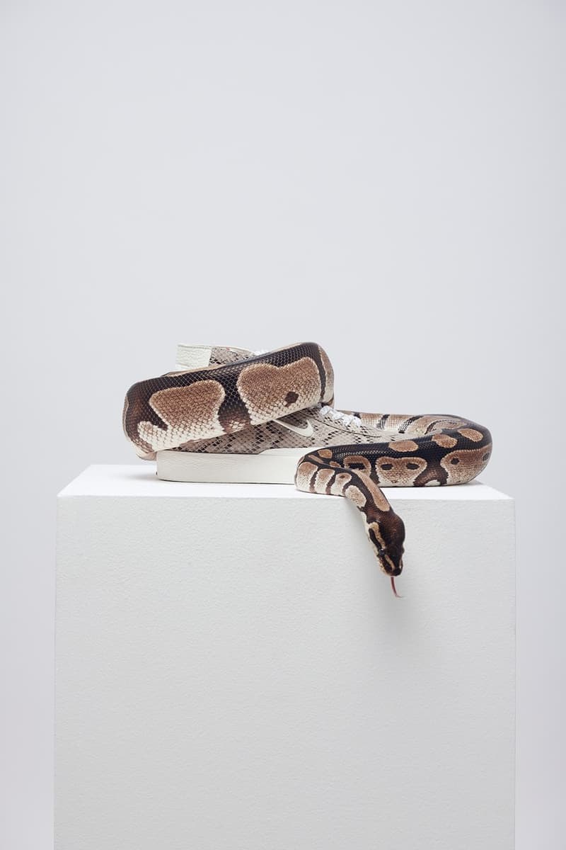 Soulland x Nike SB Blazer 全新蛇紋皮革聯乘鞋款發佈