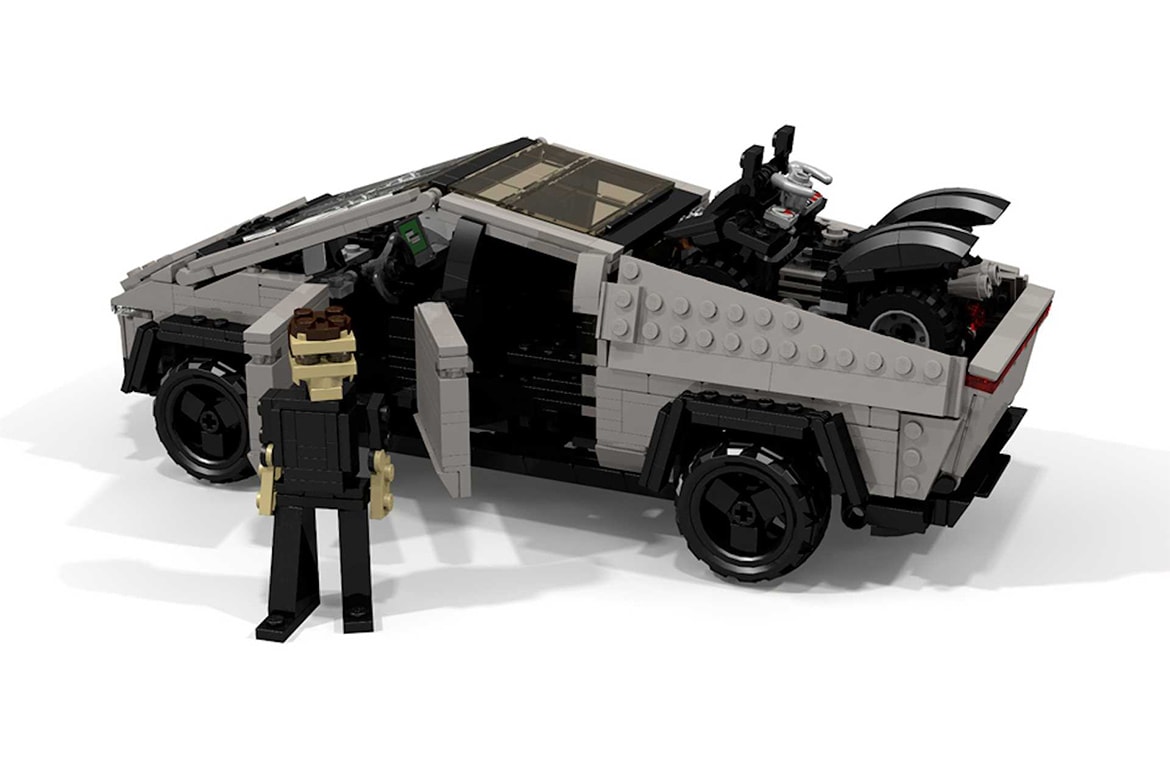 網民打造 LEGO 版本 Tesla 全新車型 Cybertruck
