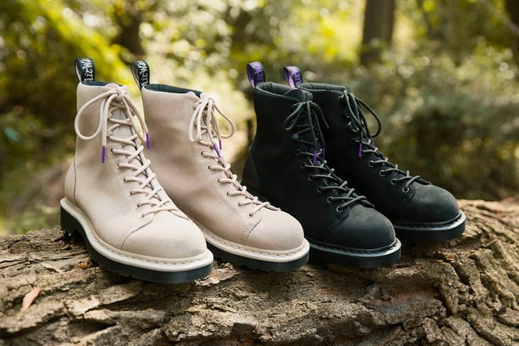 THE NORTH FACE PURPLE LABEL x Dr. Martens 全新絨面革聯乘靴款發佈