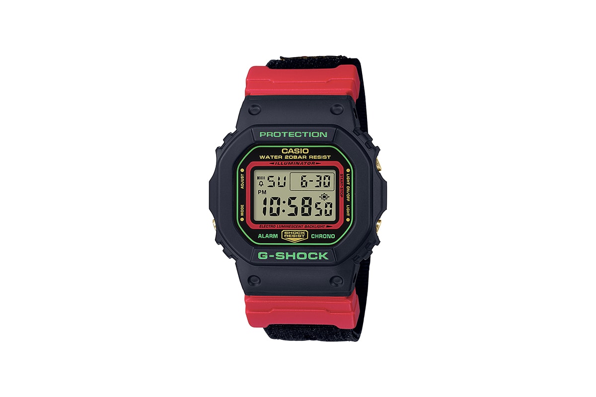G-Shock 推出 90 年代復古配色 DW-5600 系列