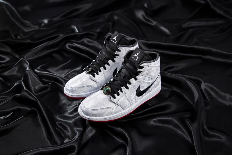 CLOT x Air Jordan 1 Mid 最新聯名配色「Fearless」正式發佈