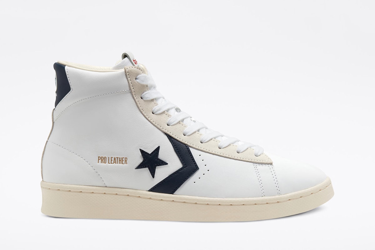 Converse 推出復古白藍配色 Pro Leather 鞋款