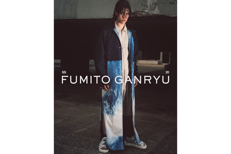 Fumito Ganryu 2020 春夏系列 Lookbook 正式發佈