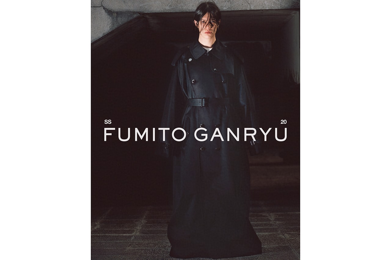 Fumito Ganryu 2020 春夏系列 Lookbook 正式發佈