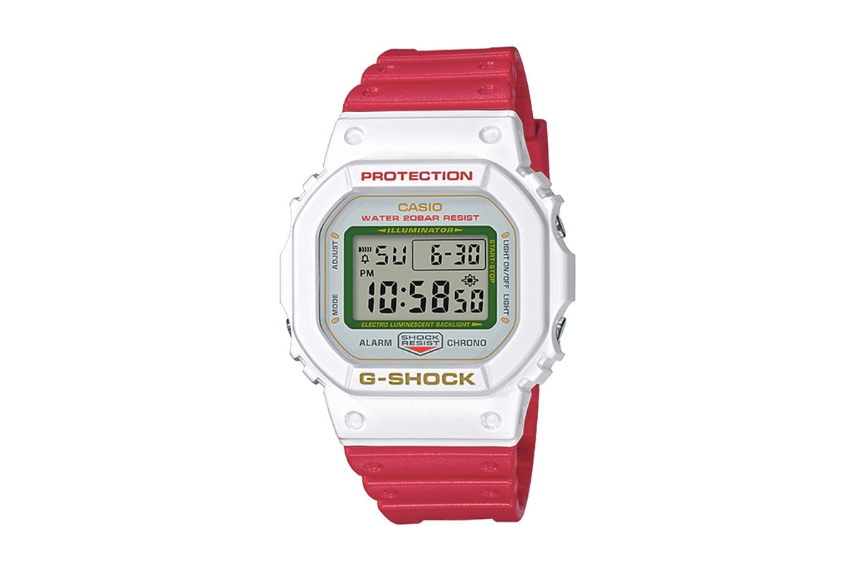 G-Shock 推出「招財貓」配色 DW-5600 手錶