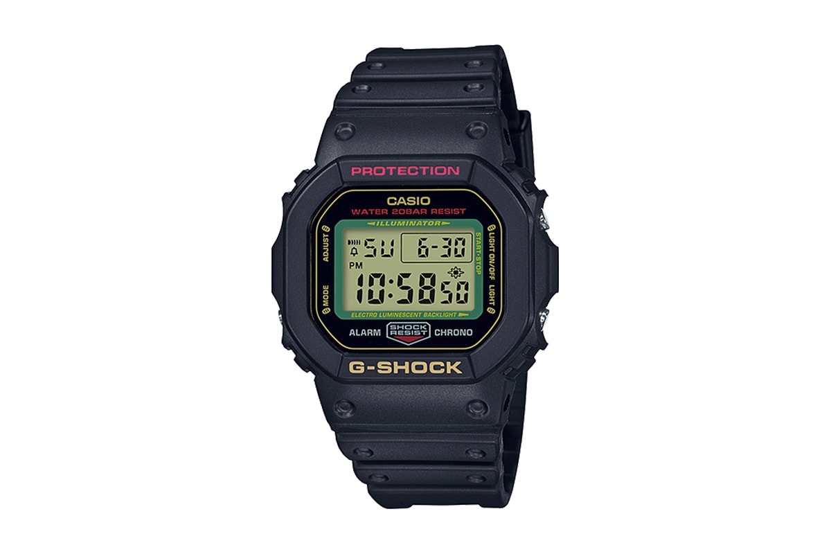 G-Shock 推出「招財貓」配色 DW-5600 手錶
