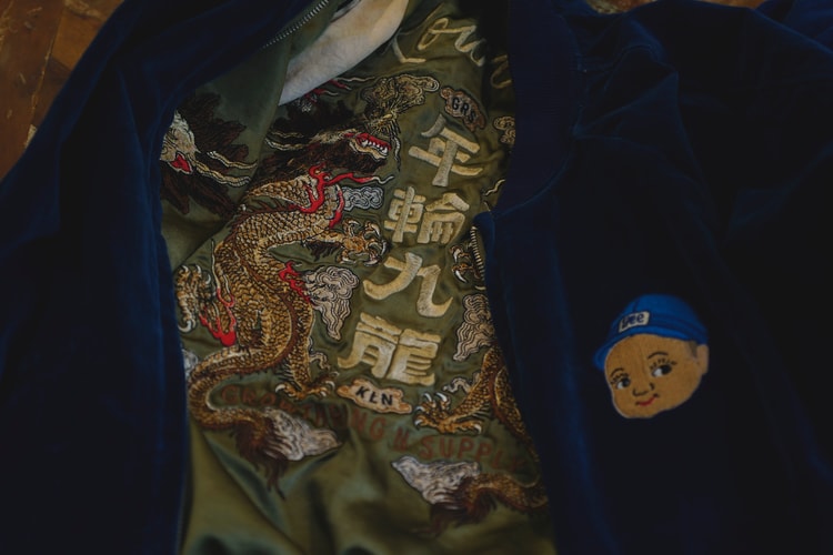 GrowthRing & Supply x Lee 聯乘橫須賀刺繡外套正式發佈