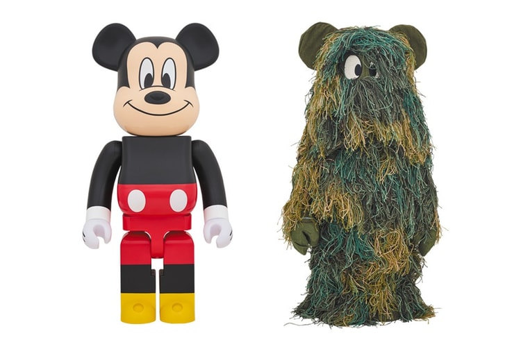 叢林米奇-READYMADE x Disney x Medicom Toy BE@RBRICK 玩偶模型