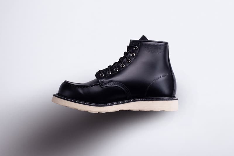 近賞 fragment design x Red Wing 聯名鞋款