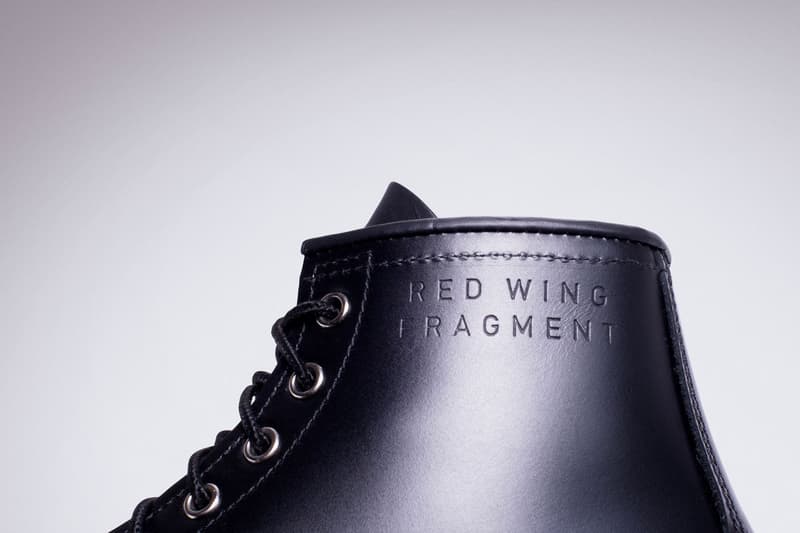 近賞 fragment design x Red Wing 聯名鞋款