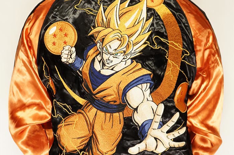 日本服裝品牌絡繰魂推出《Dragon Ball》系列橫須賀刺繡外套