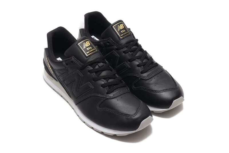 New Balance 996 全新皮革面料黑白配色發佈