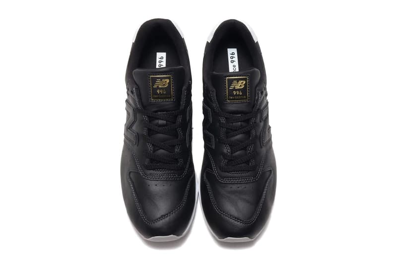 New Balance 996 全新皮革面料黑白配色發佈