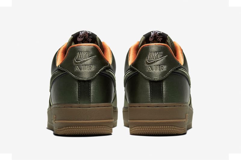 Nike 推出 Air Force 1 Low 軍事主題 MA-1 樣式鞋款