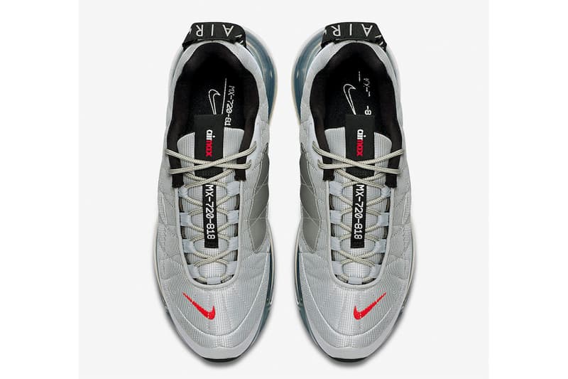 Nike Air MX 720-818 最新配色「Silver Bullet」發佈