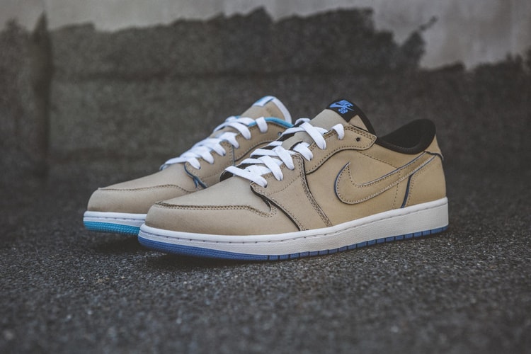 近賞 Nike SB x Air Jordan 1 Low 全新聯名配色「Desert Ore」
