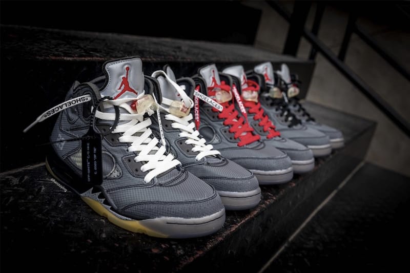 Off-White™ x Air Jordan 5 全新聯名圖輯釋出
