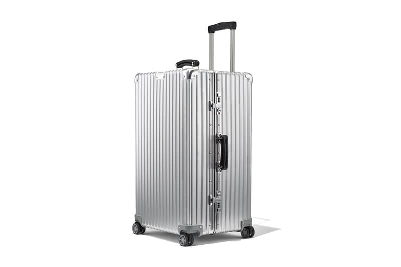 RIMOWA 推出鋁製銀色版本經典旅行箱