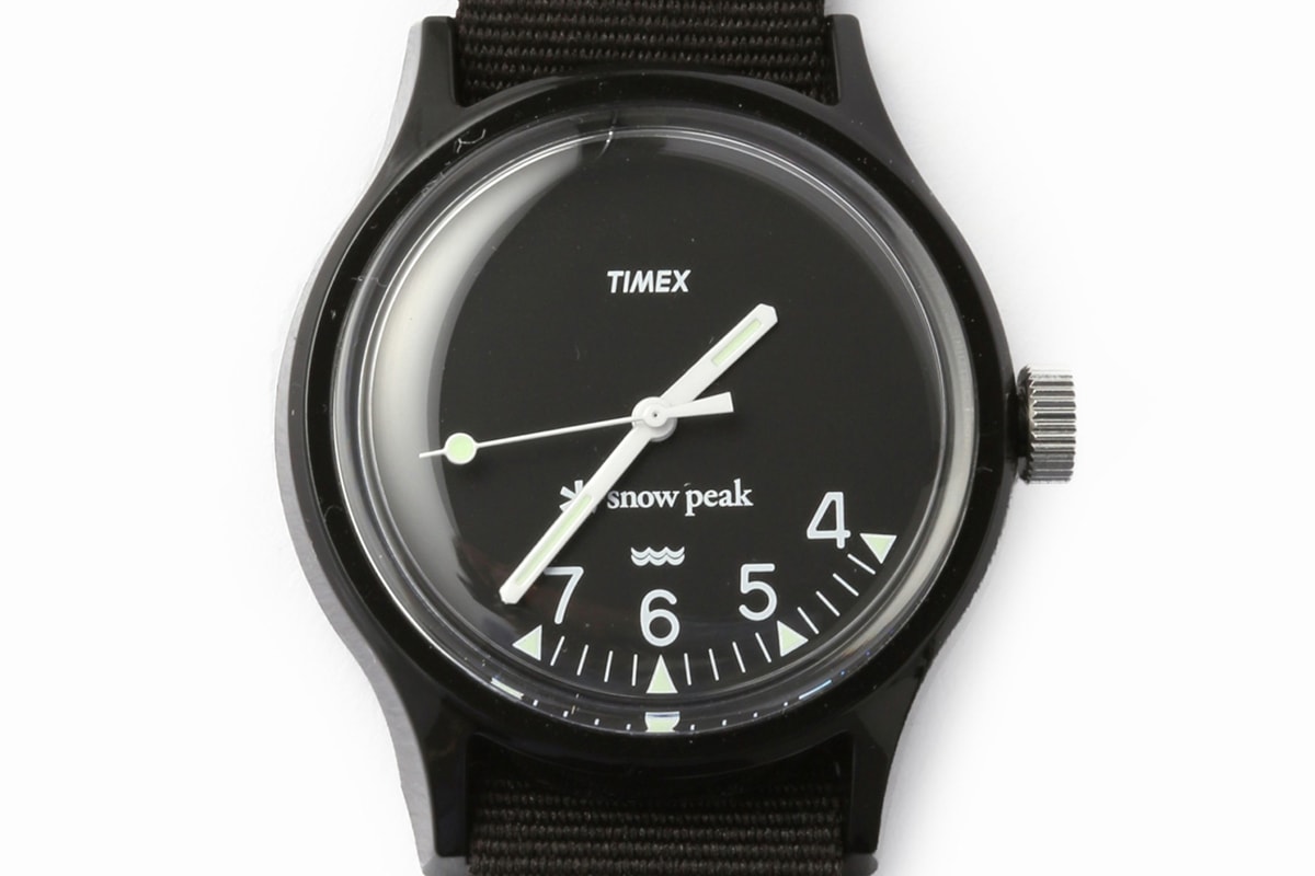 Snow Peak x JOURNAL STANDARD relume x TIMEX 攜手推出三方聯名手錶