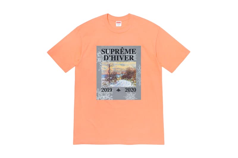 Supreme 2019 冬季 T-Shirt 限定系列發佈