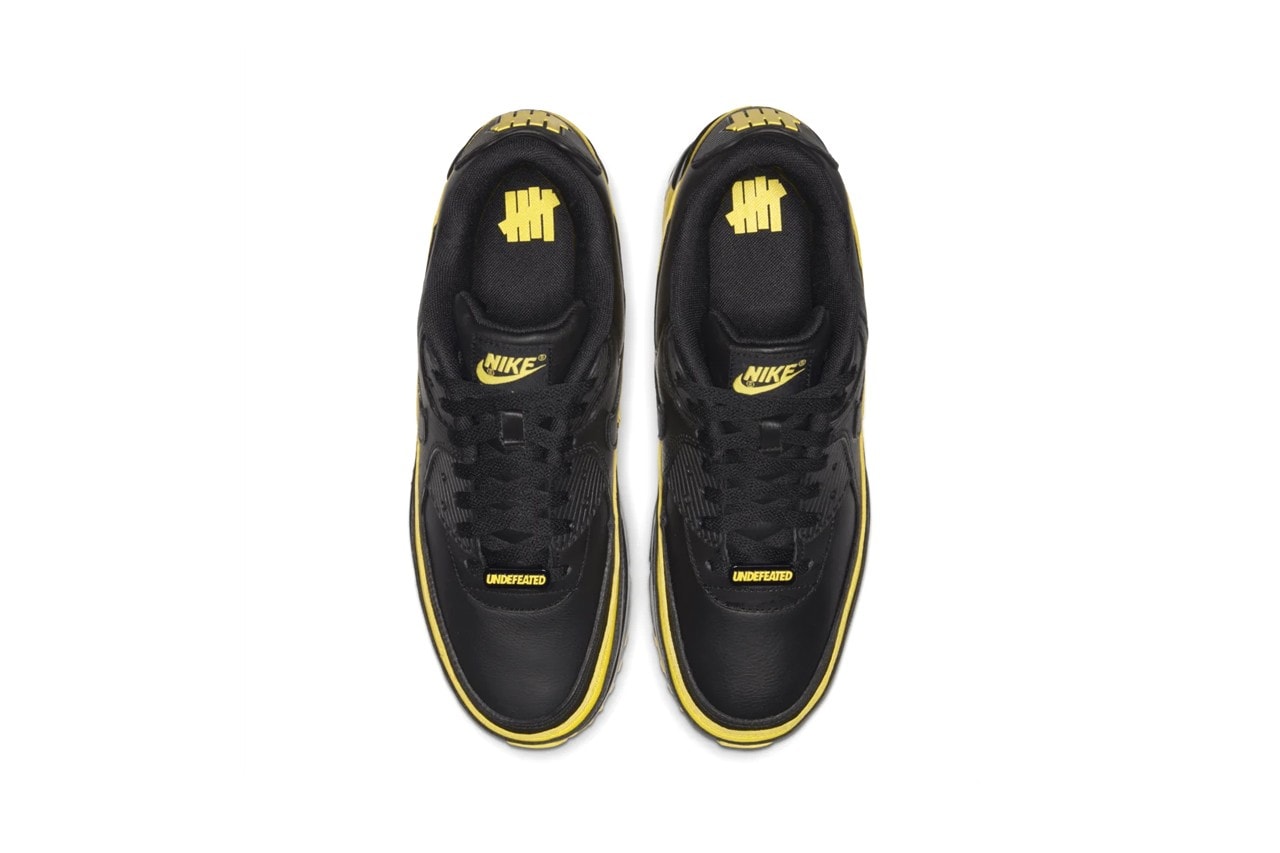 UNDEFEATED x Nike Air Max 90 聯乘系列鞋款發售情報正式公開