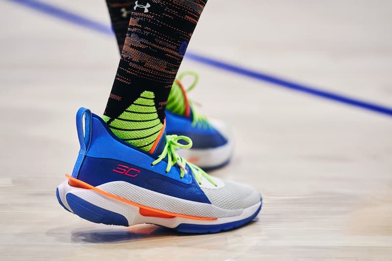 Under Armour Curry 7 全新配色「NERF Super Soaker」正式登场