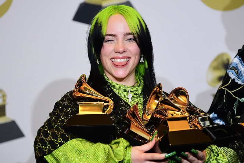 Billie Eilish 稱霸！第 62 屆 2020 葛萊美獎得獎名單正式公佈