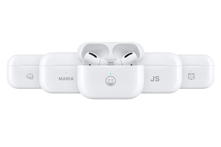 Apple 推出 AirPods 充電盒免費雕刻 Emojis 圖樣服務