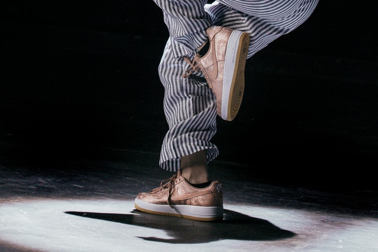 CLOT x Nike Air Force 1「Rose Gold Silk」鞋款官方發佈