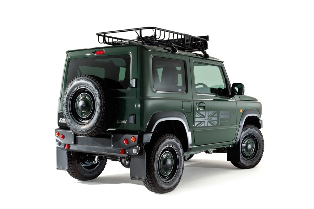 日本改裝廠推出進化 Land Rover Defender 之 Suzuki Jimny 改裝套件