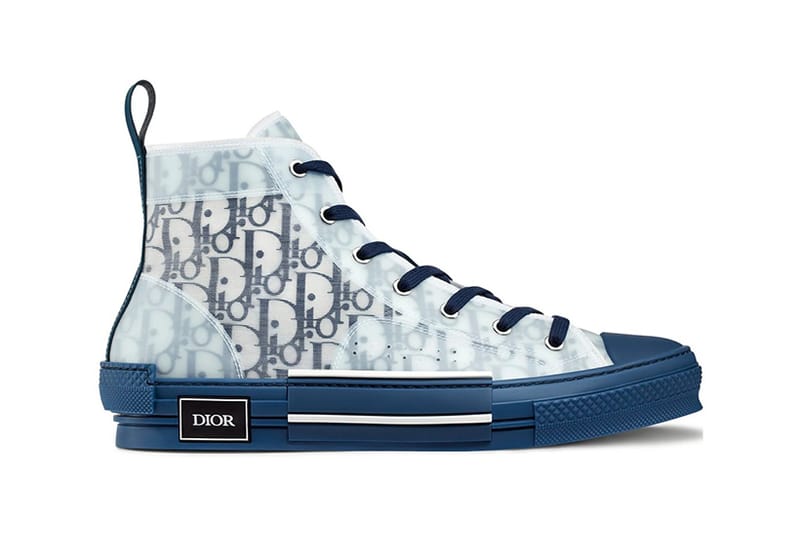 Dior B23 高筒運動鞋全新配色「Bleu」上架