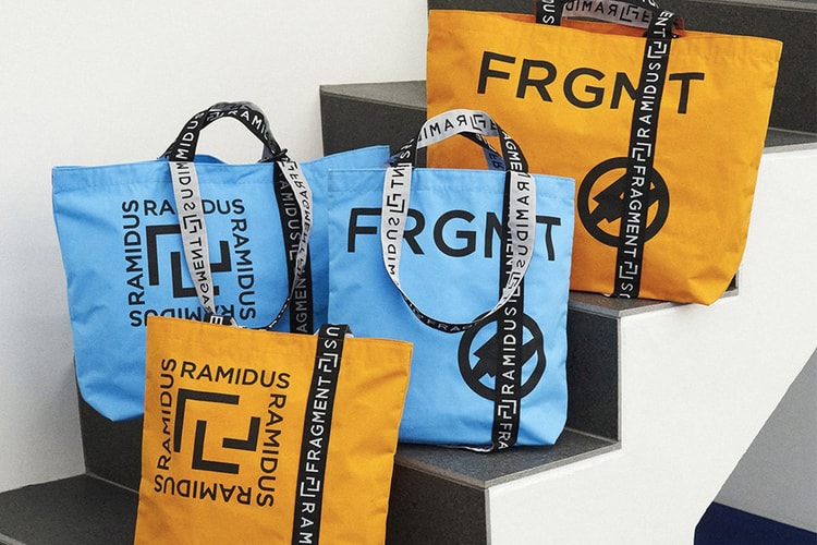 fragment design x RAMIDUS 攜手打造工業材質別注袋款