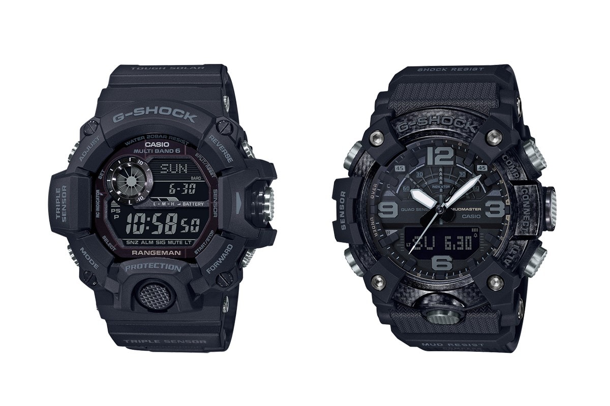 G-SHOCK 旗下「MASTER OF G」系列推出兩款全新腕錶