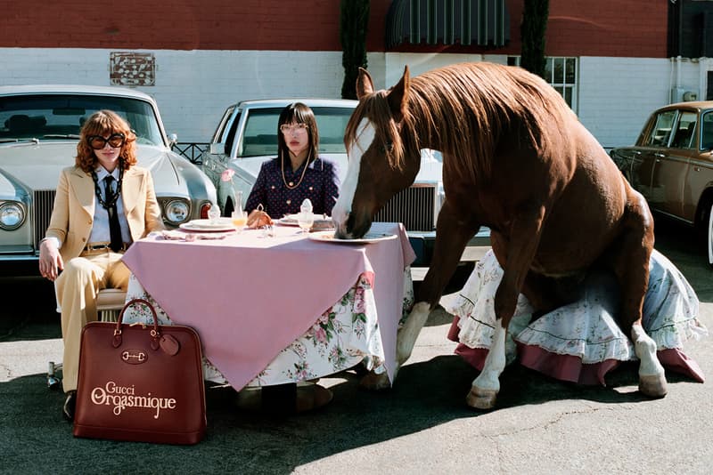 馳馬飛奔 - Gucci 2020 春夏系列大片《ofCourseAHorse》正式發佈