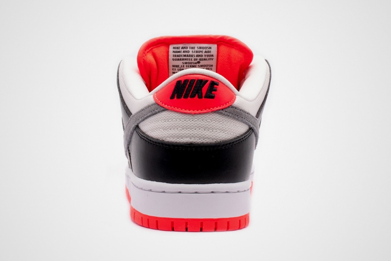 Nike SB Dunk Low Pro 移植經典 Air Max 90 配色「Infrared」