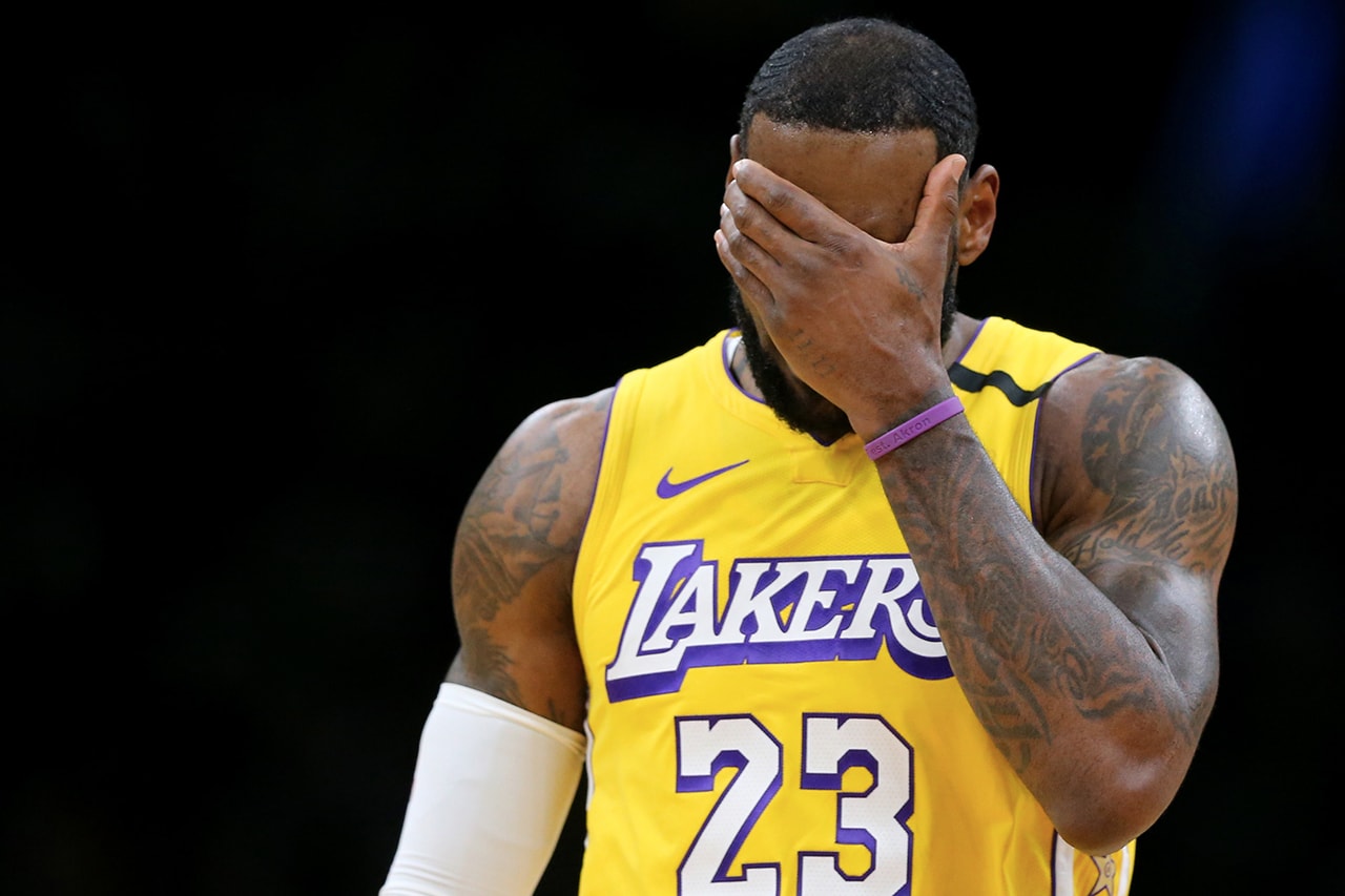 Anthony Davis 及 LeBron James 率領之 Lakers 今日慘輸 Celtics 32 分