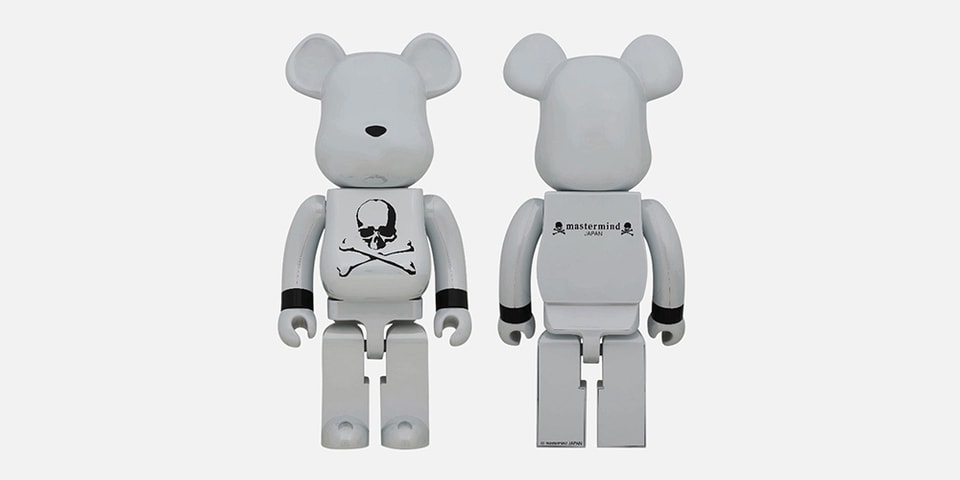 mastermind JAPAN x Medicom Toy 联手打造全新「White Chrome」BE 