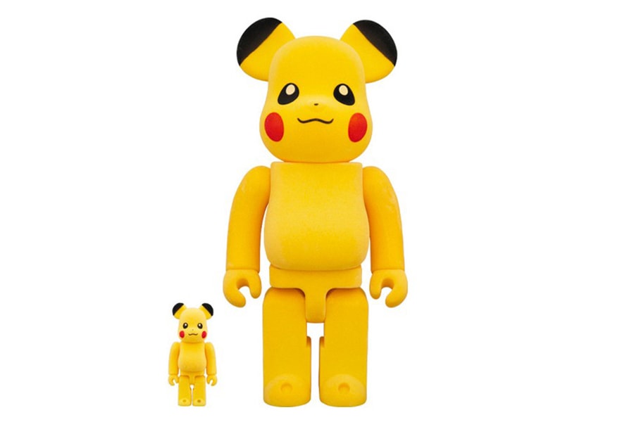 Medicom Toy x Pokémon 聯手打造別注 Pikachu BE@RBRICK 玩偶模型